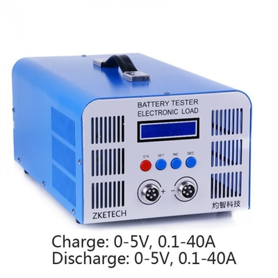 EBC-A40L हाई करंट लिथियम बैटरी कैपेसिटी टेस्टर 5V साइकिल 35A चार्ज 40A डिस्चार्ज