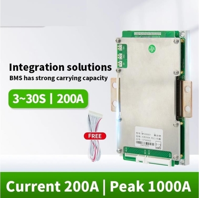 12V - 72V लिथियम BMS सिस्टम 3S-24S 100A 120A 150A 200A 250A Lifepo4 लिथियम बैटरी BMS
