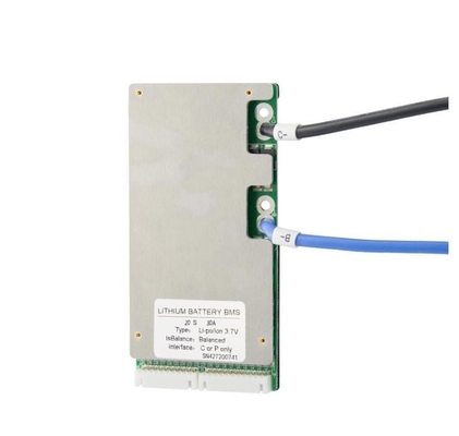 50A लिथियम BMS सिस्टम 17s 60V तापमान नियंत्रण PCM PCB प्रोटेक्शन बोर्ड के साथ