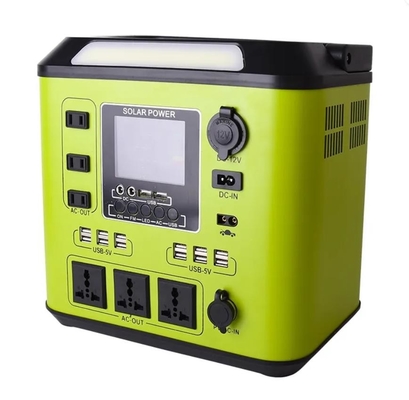 ग्रीन 1500W पोर्टेबल पावर स्टेशन 500WH 800WH 2000WH सौर ऊर्जा भंडारण जनरेटर