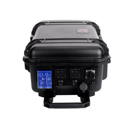 220V 5000W 3127WH सोलर जेनरेटर पोर्टेबल पावर स्टेशन ABS केस PWM कंट्रोलर