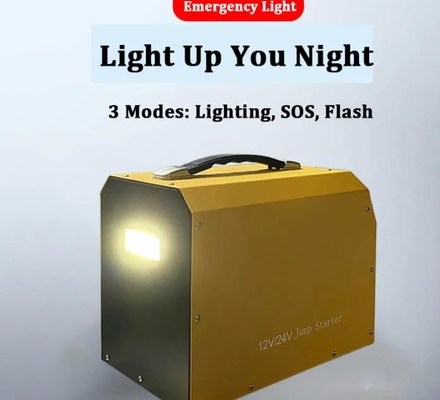 12V 24V कार जंप स्टार्टर पावर बैंक लिथियम कार बैटरी चार्जर पोर्टेबल इमरजेंसी टूल