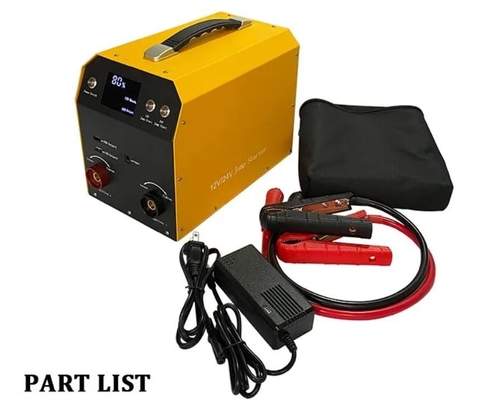12V 24V कार जंप स्टार्टर पावर बैंक लिथियम कार बैटरी चार्जर पोर्टेबल इमरजेंसी टूल