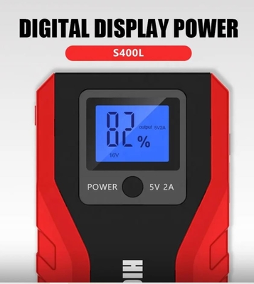 12V पोर्टेबल कार बैटरी जंप स्टार्टर ऑटो पावर सप्लाई बैंक 10000mAh बैटरी चार्जर