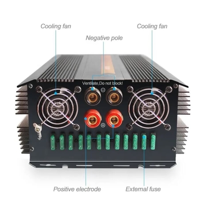 12v से 220v ऑफ ग्रिड संशोधित साइन वेव इन्वर्टर हाई पावर 3kw