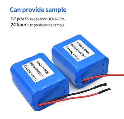 2600mah 3000mah 3.7V 7.4V 7800mah 9ah 18650 लिथियम आयन बैटरी पैक रिचार्जेबल