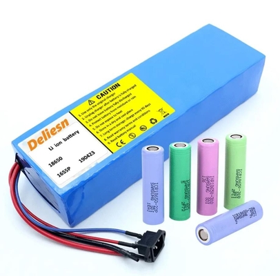 Ebike 18650 लिथियम आयन बैटरी पैक 12V 24V 36V 52V 7.8Ah 10Ah 13Ah 15Ah 20Ah