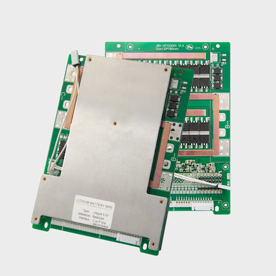 3.2V Lifepo4 कॉमन पोर्ट BMS 32S 96V 80A डबल टेम्परेचर कंट्रोल PCB के साथ