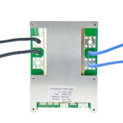 संचार के साथ 12V 4S LiFePO4 BMS बैटरी प्रबंधन प्रणाली 120A