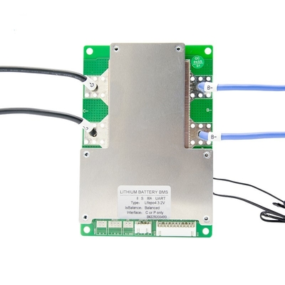 24v 80A Lifepo4 स्मार्ट बैटरी मैनेजमेंट सिस्टम 8s Pcb कंट्रोल सर्किट बोर्ड के साथ