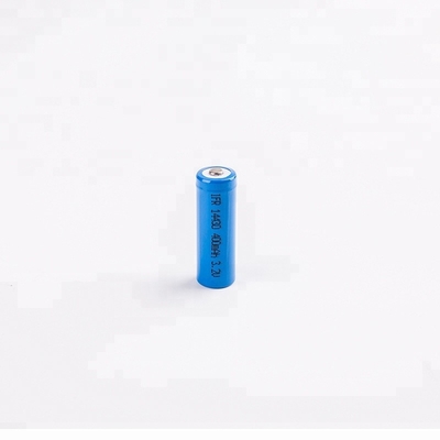 डिजिटल टूल के लिए 15g Lifepo4 साइज 14430 रिचार्जेबल सोलर बैटरी 3.2 V 400mah