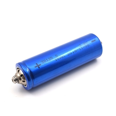 बेलनाकार 38120 लिथियम बैटरी 3.2V 10Ah रिचार्जेबल 330g वजन: