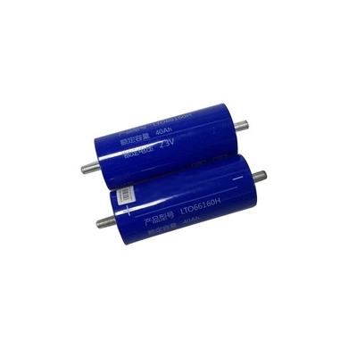 बेलनाकार लिथियम टाइटेनेट ऑक्साइड बैटरी 2.3V 35Ah 66 × 166 मिमी आकार: