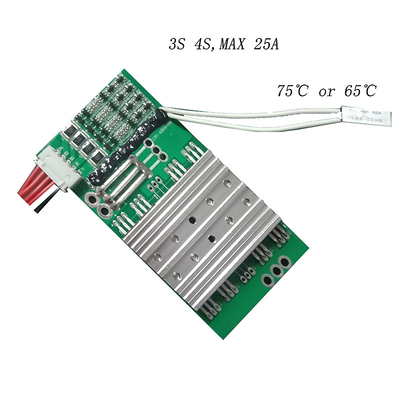 12v Lifepo4 एक्टिव बैलेंस BMS स्मार्ट 4s 10A 20A डबल लेयर