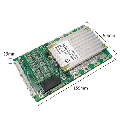 स्मार्ट बैटरी प्रोटेक्शन बोर्ड, बीटी UART 60V 72V के साथ बैलेंसर 17S-24S 80A के साथ BMS;