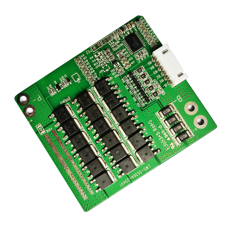 लिथियम आयन बैटरी पैक के लिए 18.5V 30A 5S LTO बैटरी BMS 1.6mm मोटाई: