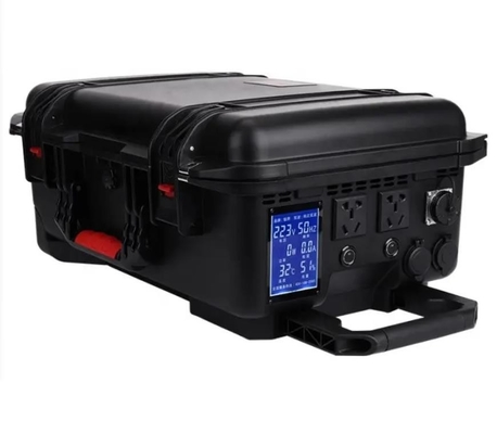 220V 5000W 3127WH सोलर जेनरेटर पोर्टेबल पावर स्टेशन ABS केस PWM कंट्रोलर